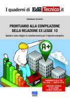 Prontuario alla compilazione della relazione ex legge 10