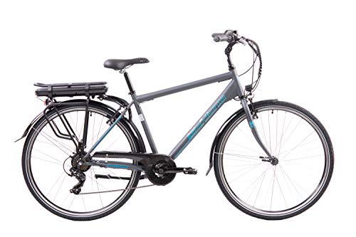 F.lli Schiano E- Light 1.0, Bicicletta elettrica Men's, Antracite, 28''