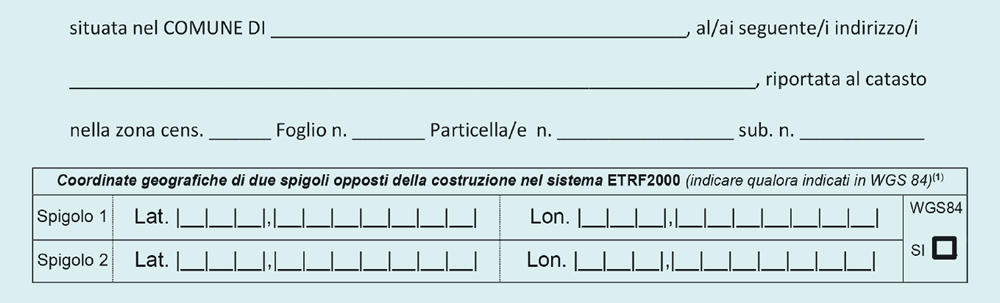 Asseverazione sismabonus