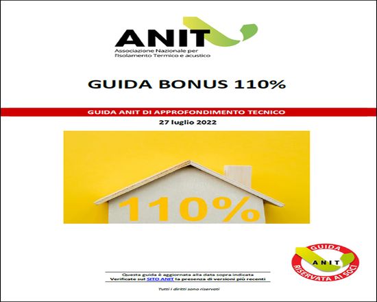 Superbonus 110%, aggiornata la guida ANIT - CASA&CLIMA.com