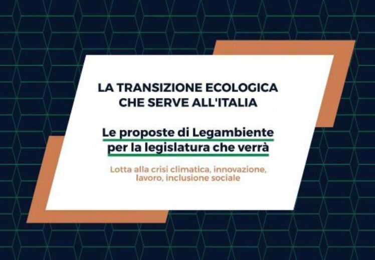 Le 100 proposte di Legambiente per la transizione ecologica che serve all'Italia - la Repubblica