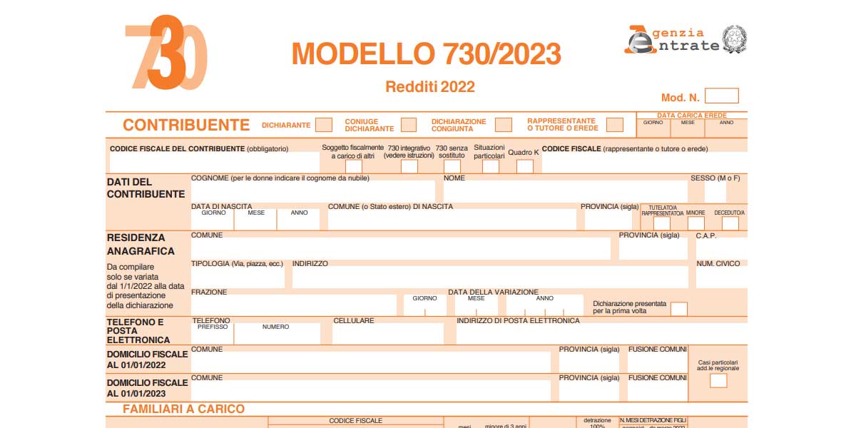 Bonus Modello 730 2023: tutte le detrazioni