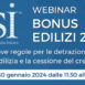 Bonus edilizi 2024: webinar gratuito ISI