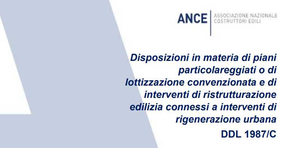 Ristrutturazione edilizia e rigenerazione urbana: ANCE chiede regole certe