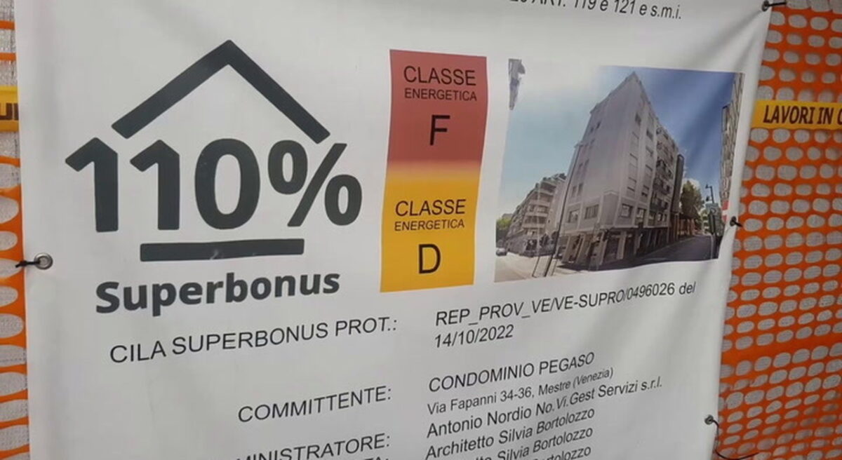 Superbonus, interventi sul 4% delle case (record in Veneto): spesi 123 miliardi