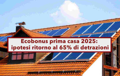 Ecobonus 2025, ritorno al 65% in Manovra contro il 50% preventivato: ecco i dettagli della nuova proposta - Brocardi.it