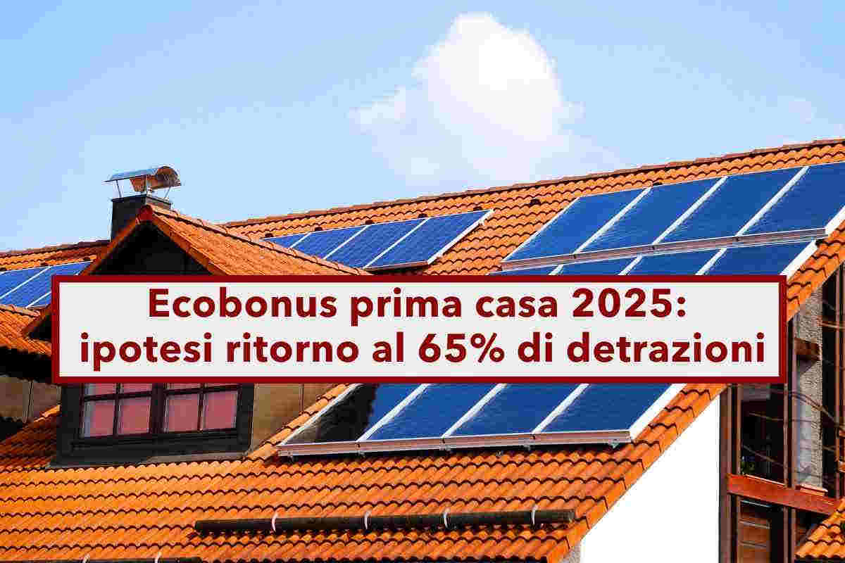 Ecobonus 2025, ritorno al 65% in Manovra contro il 50% preventivato: ecco i dettagli della nuova proposta - Brocardi.it