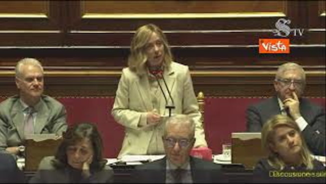 Meloni: Non uso calcolatrice, ma un numero lo do, i 38 miliardi per superbonus, scoppia la bagarre - Liberoquotidiano.it