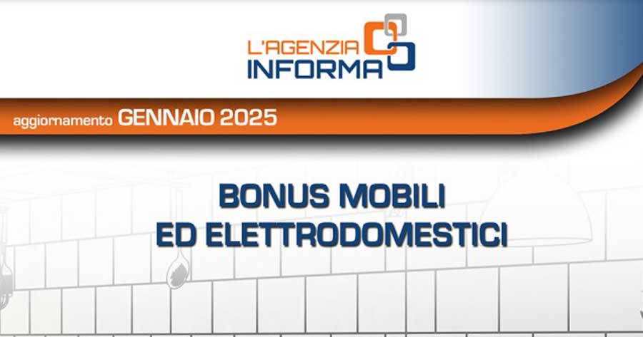 Bonus Mobili 2025: online la nuova Guida dell'Agenzia delle Entrate