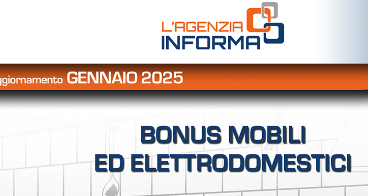 BONUS MOBILI ED ELETTRODOMESTICI 2025, LA GUIDA AGGIORNATA DELL'AGENZIA DELLE ENTRATE - Unione Artigiani