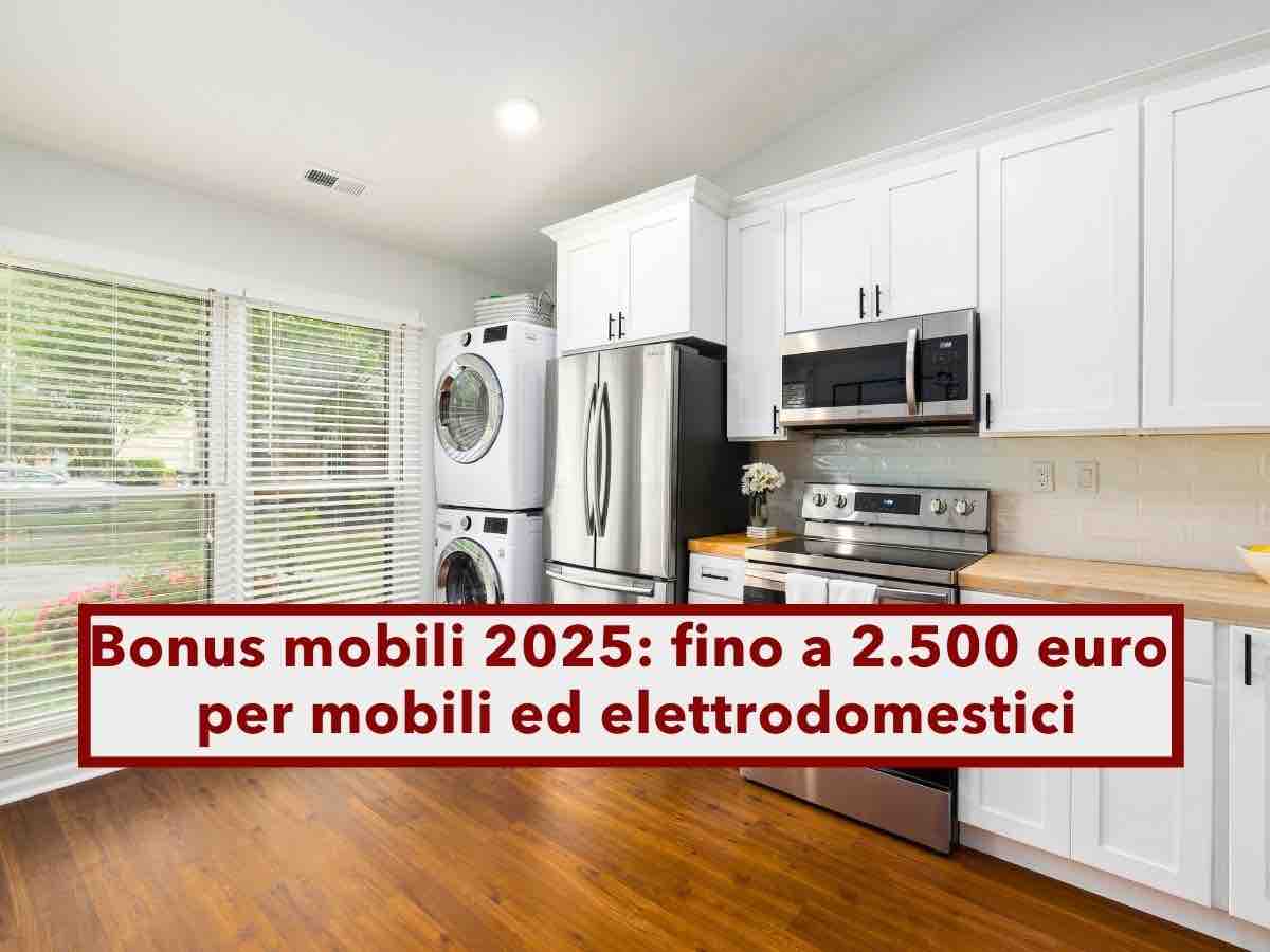 Bonus mobili 2025, fino a 2.500 euro per ogni tua casa per mobili ed elettrodomestici: ecco quali, i requisiti e limiti - Brocardi.it